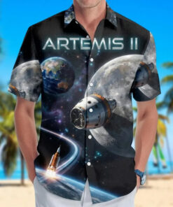 Artemis II Return to the Moon 2026 Hawaiian Shirt