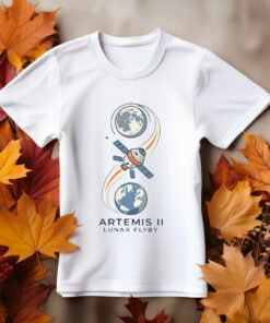 Artemis II Shirt Lunar Flyby Mission