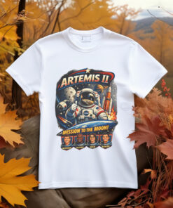 Artemis II astronaut mission Graphic Shirt