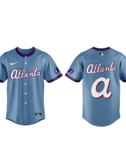 Atlanta Braves Channel Their Past Reveal New City Connect Uniforms Baseball Jersey