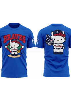 Atlanta Braves Hello Kitty Night 2026 Blue Shirt