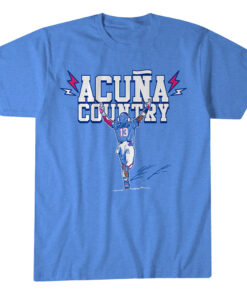 Atlanta Braves Ronald Acuña Jr. Country T-Shirt