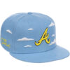 Atlanta Braves The Simpsons Clouds 2026 Snapback Cap