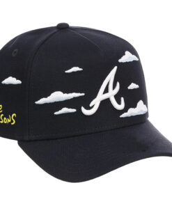 Atlanta Braves The Simpsons Clouds Hat 2026