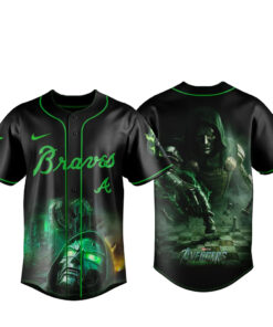 Atlanta Braves x Avengers Doomsday 2026 Doctor Doom Baseball Jersey