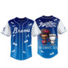 Atlanta Braves x Bruno Mars x Hello Kitty 2026 The Romantic Tour Baseball Jersey