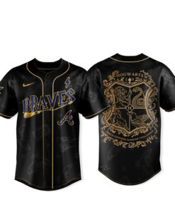 Atlanta Braves x Harry Potter 25 Years of Magic Wizard Night Baseball Jersey