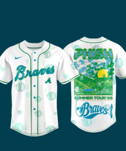 Atlanta Braves x Phish Summer Tour 2026 Baseball Jersey