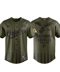 Baltimore Orioles Armed Forces Day 2026 Baseball Jersey