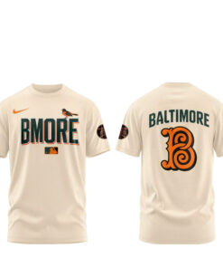 Baltimore Orioles City Connect 2026 Cream Shirt