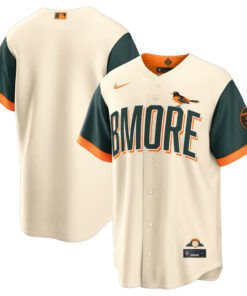 Baltimore Orioles Cream 2026 City Connect Stadium Baseball Jersey
