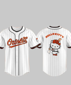 Baltimore Orioles Hello Kitty Night 2026 Baseball Jersey