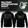 Baltimore Orioles Military Appreciation 2026 Night Camo Hoodie