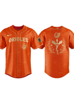 Baltimore Orioles x Fourth Wing Night 2026 Orange Baseball Jersey