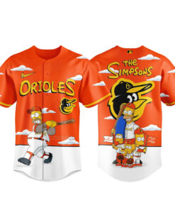 Baltimore Orioles x The Simpsons 2026 Major Gameday Baseball Jersey