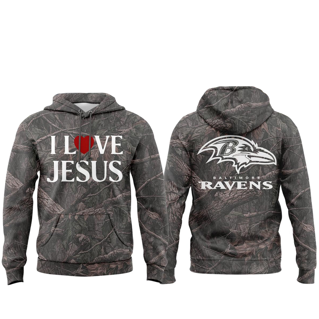 Baltimore-Ravens-2026-I-Love-Jesus-Forest-Camo-Hoodie.jpg Baltimore Ravens 2026 I Love Jesus Forest Camo Hoodie
