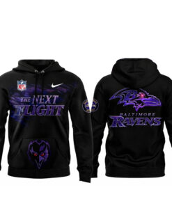 Baltimore Ravens The Next Flight 2026 Celebrating Hoodie