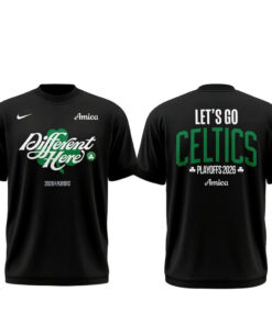 Boston Celtics Different Here Playoffs 2026 Shirt