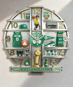 Boston Celtics Home Decorative 3D Wall Clock