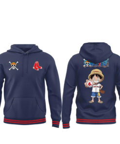 Boston Red Sox One Piece 2026 Themed Game Hoodie