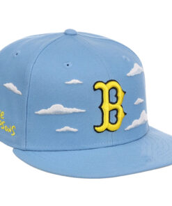 Boston Red Sox The Simpsons Clouds 2026 Snapback Cap