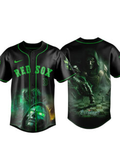 Boston Red Sox x Avengers Doomsday 2026 Doctor Doom Baseball Jersey