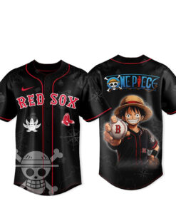 Boston Red Sox x One Piece Night 2026 Baseball Jersey Version 1