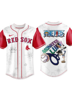 Boston Red Sox x One Piece Night 2026 Baseball Jersey Version 3
