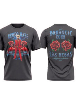 Bruno Mars The Romantic Tour 2026 T-Shirt