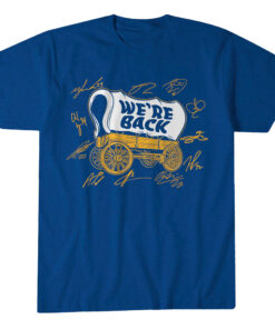 Buffalo Sabres Hockey Wagon We're Back T-Shirt