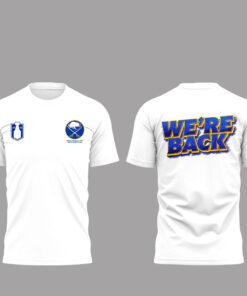 Buffalo Sabres We’re Back 2026 Shirt