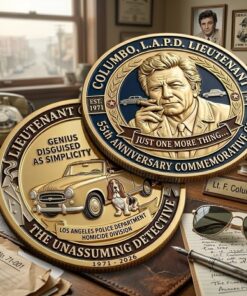 Columbo L.A.P.D Lieutenant 55Th Anniversary Commemorative Coin 2026