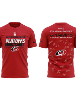 Carolina Hurricanes x Metropolitan Division Champs 2026 Celebrate Shirt