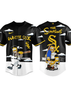 Chicago White Sox x The Simpsons 2026 Major Gameday Baseball Jersey