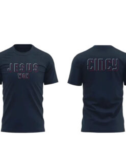 Cincinnati Reds Jesus Won Shirt