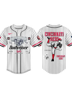 Cincinnati Reds X Budweiser 150Th Anniversary Baseball Jersey