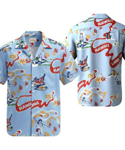 Clear Blue Hawaiian Shirt 2026