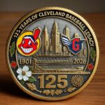 Cleveland Guardians 125Th Anniversary Commemorative Coin 2026