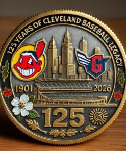 Cleveland Guardians 125Th Anniversary Commemorative Coin 2026