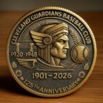 Cleveland Guardians 125Th Anniversary Commemorative Coin 2026