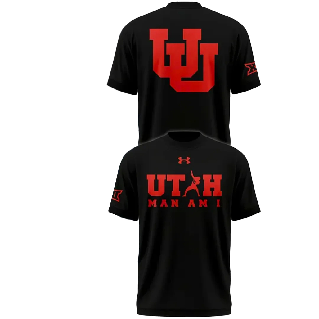 Coach-Morgan-Scalley-Utah-Man-Am-I-T-Shirt.jpg Coach Morgan Scalley Utah Man Am I Shirt