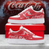 Cocacola Drinking Graphic Air Force 1 Shoes Sneakers
