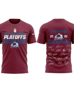 Colorado Avalanche Central Division Champions 2026 Shirt