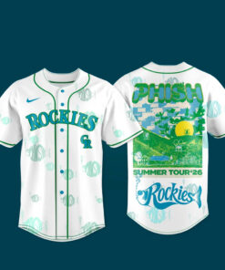 Colorado Rockies x Phish Summer Tour 2026 Baseball Jersey