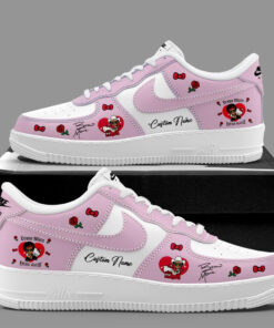 Custom Name Bruno Mars x Hello Kitty 2026 The Romantic Tour Pop-Up Air Force 1 Shoes Sneakers Version 2