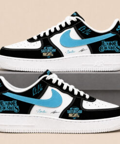 Custom Name Luke Combs My Kinda Saturday Night 2026 Air Force 1 Shoes Sneakers