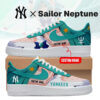 Custom Name New York Yankees x Sailor Neptune 2026 Air Force 1 Shoes Sneakers