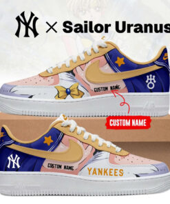 Custom Name New York Yankees x Sailor Uranus 2026 Air Force 1 Shoes Sneakers