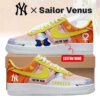 Custom Name New York Yankees x Sailor Venus 2026 Air Force 1 Shoes Sneakers 3 Custom Name New York Yankees x Sailor Venus 2026 Air Force 1 Shoes Sneakers