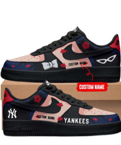 Custom Name New York Yankees x Tuxedo Mask 2026 Air Force 1 Shoes Sneakers
